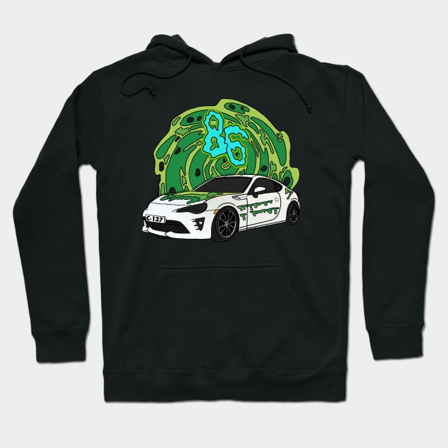 GT 86 Portal Hoodie by VanityChiks